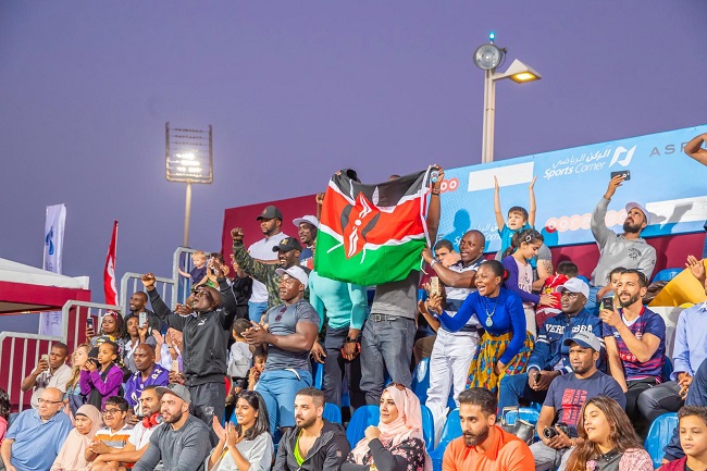 Audiences cheering for the contestants for more than five hours.