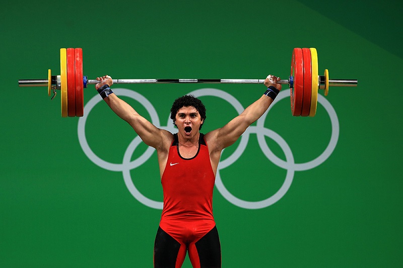 Qatar's Fares Hassouna won the best weightlifter title.