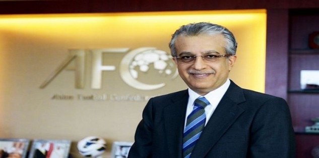 الشيخ سلمان بن ابراهيم رئيس الاتحاد الاسيوي لكرة القدم