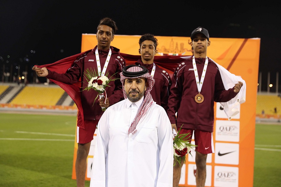 Qatar leads GCC Junior Athletics Championships