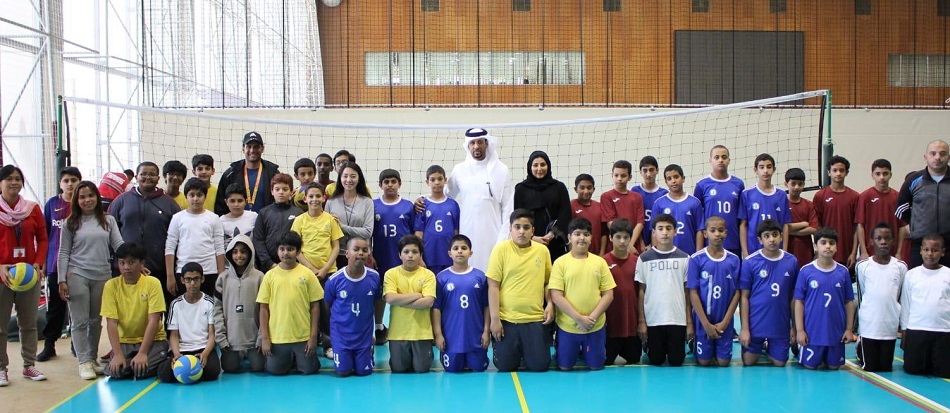 منافسات الطائرة والسلة بالبرنامج الأولمبي المدرسي