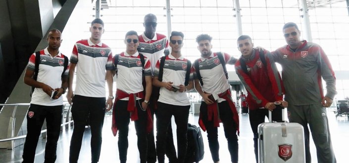 البعثة وصلت السعودية استعداداً للهلال