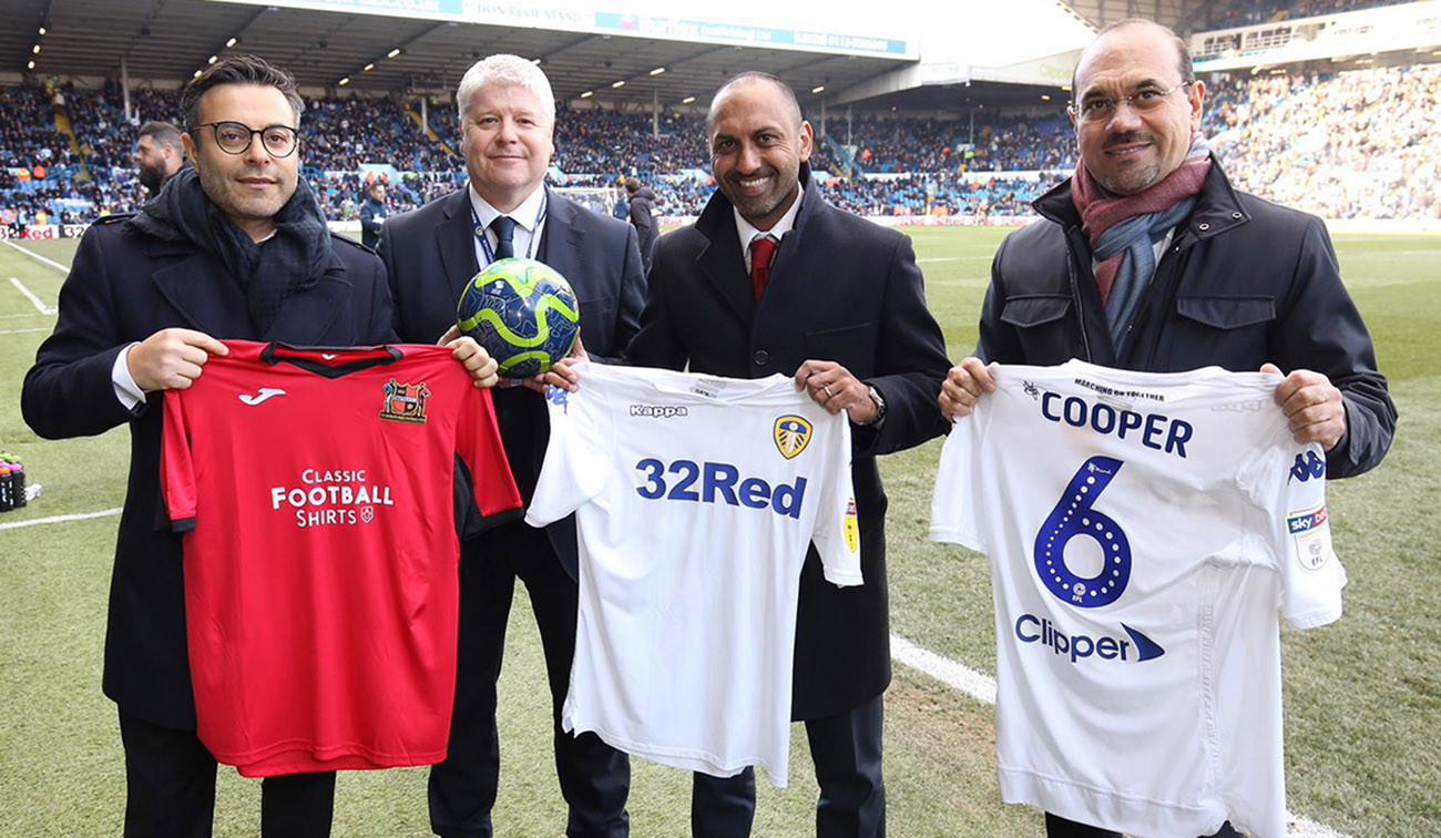 Leeds United become first Generation Amazing partner club for education and legacy