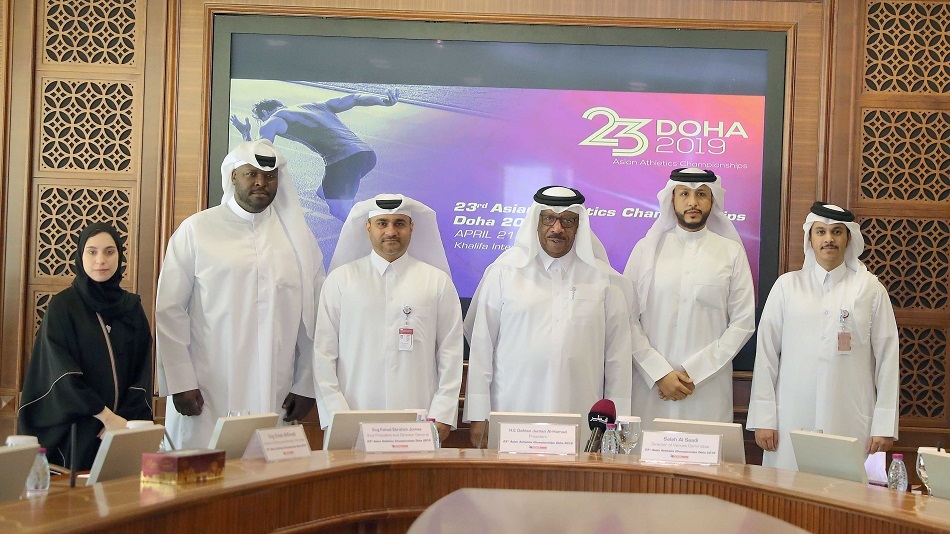 LOC of the 23rd Asian Athletics Championships