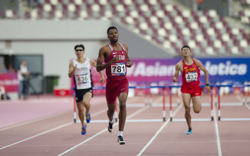 Qatar's Abderrahman Samba