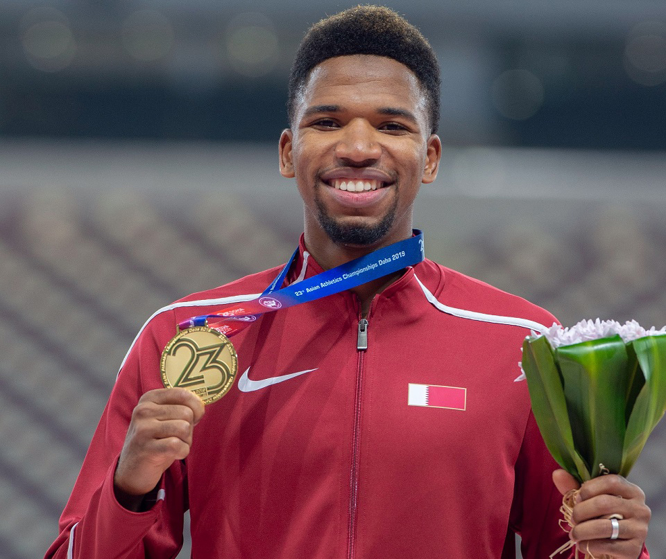 Qatar's Abderrahman Samba