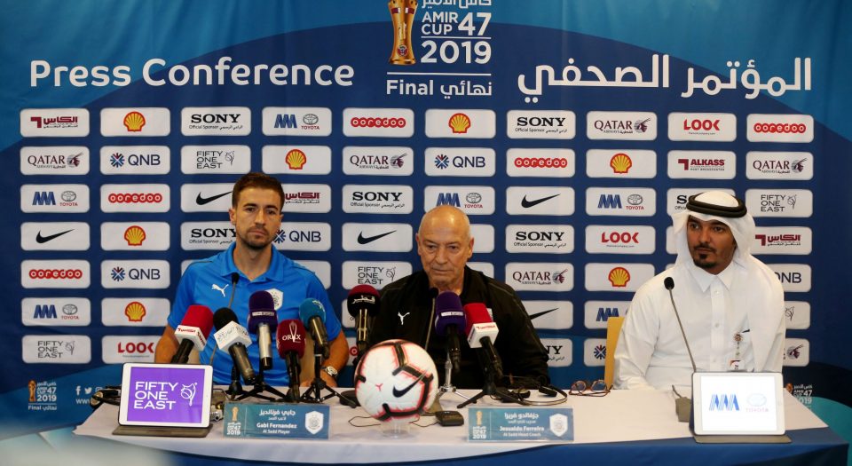 The press conference