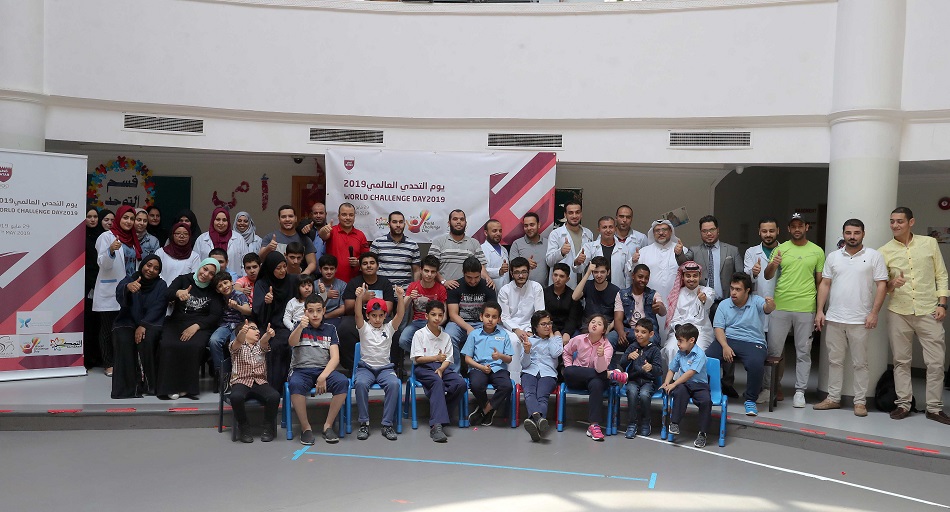 اللجنة الأولمبية القطرية تحتفل بيوم التحدي العالمي 2019