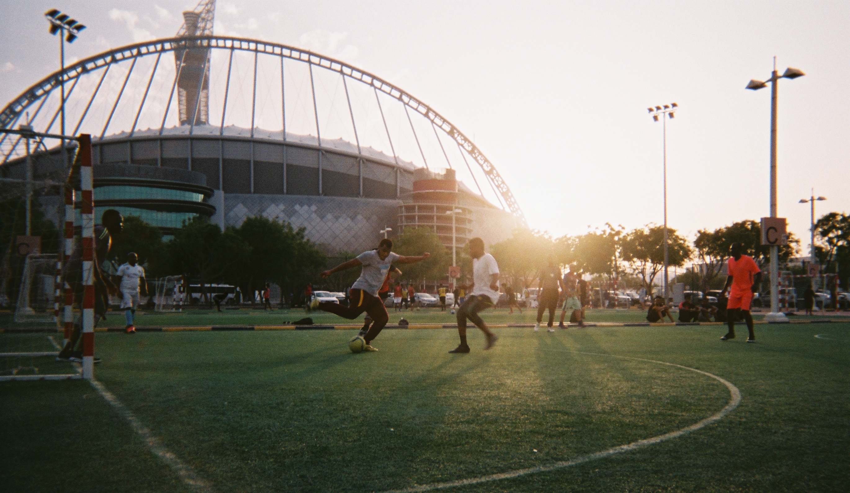 One of the exhibited photographs 