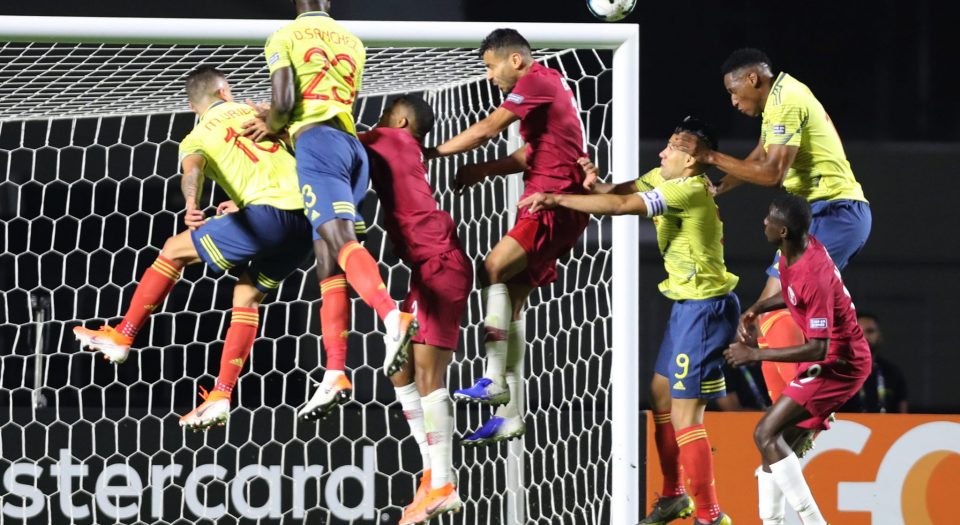 United Qatari team face Colombian pressure 