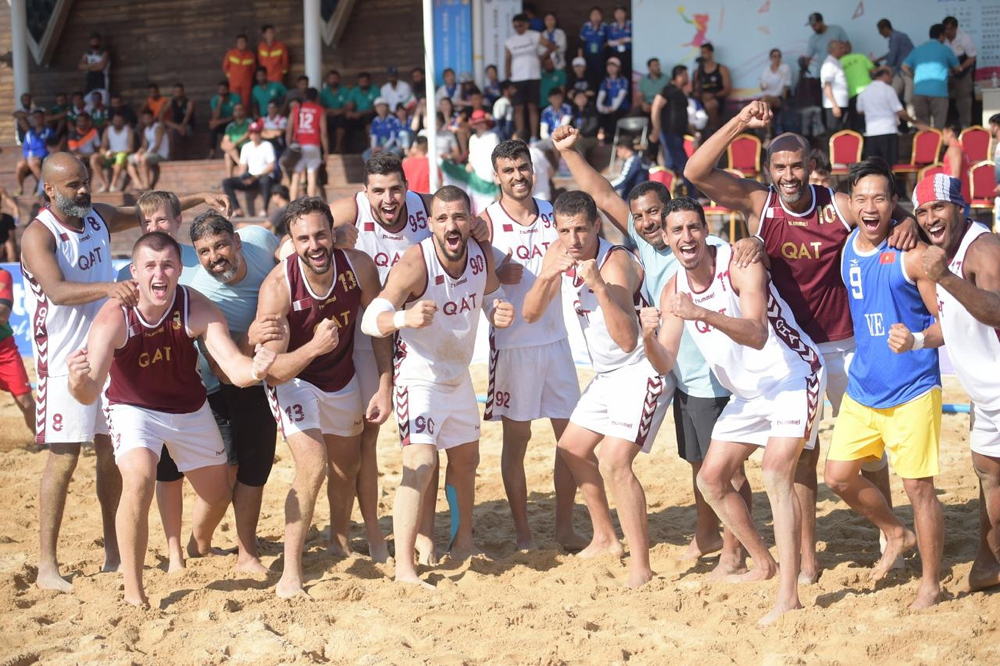 Qatar's Beach Handball Team