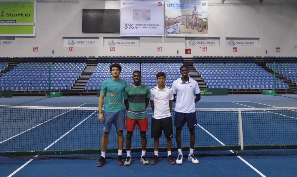 Qatar's tennis team