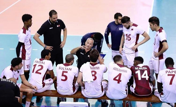 Qatar U-23 Volleyball Team 