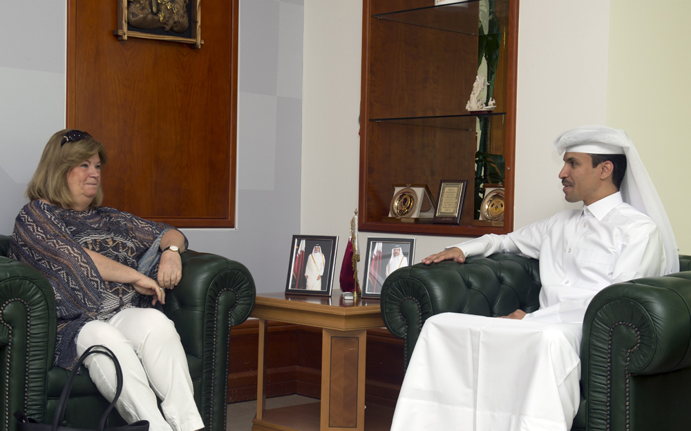 QOC Secretary General meets ANOC Secretary General