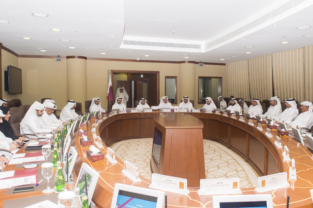 اللجنة الأولمبية تعقد اجتماعها الدوري مع أمناء سر الاتحادات الرياضية