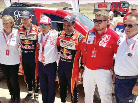 Al Attiyah leads the Silk Way Rally