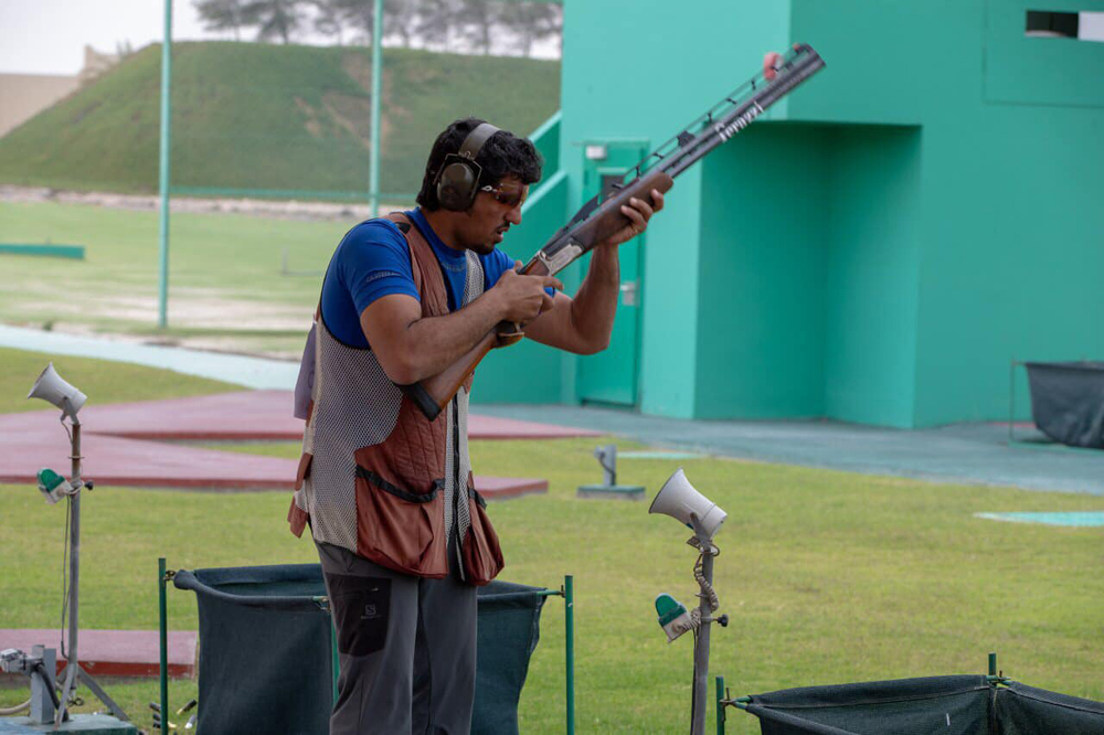 Qatar's shooting team