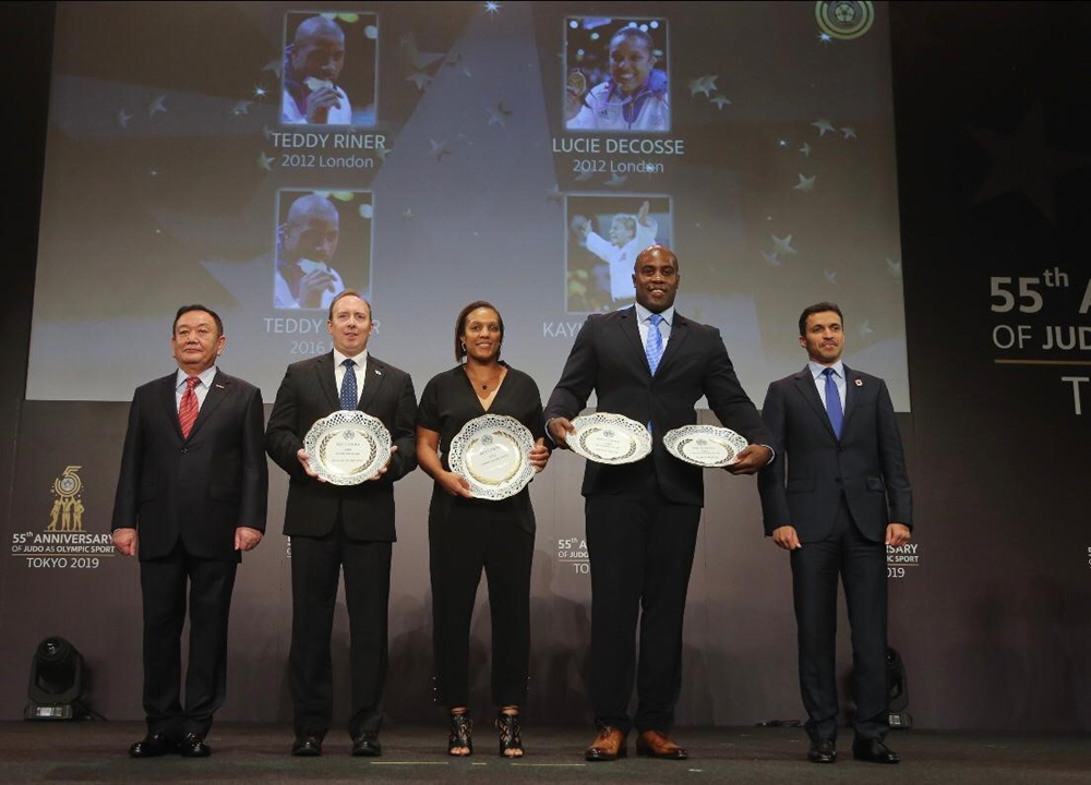 QOC Secretary General attends 55th anniversary of Judo as an Olympic Sport