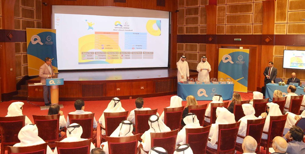 ANOC World Beach Games Team Sports Official Draw 