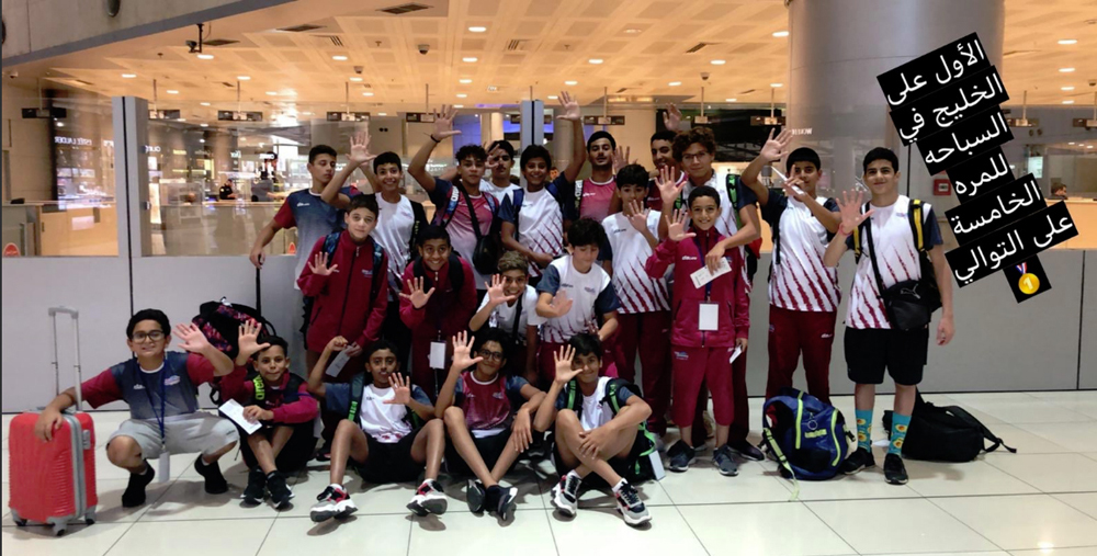 Qatar Team shine in GCC Aquatics Championships