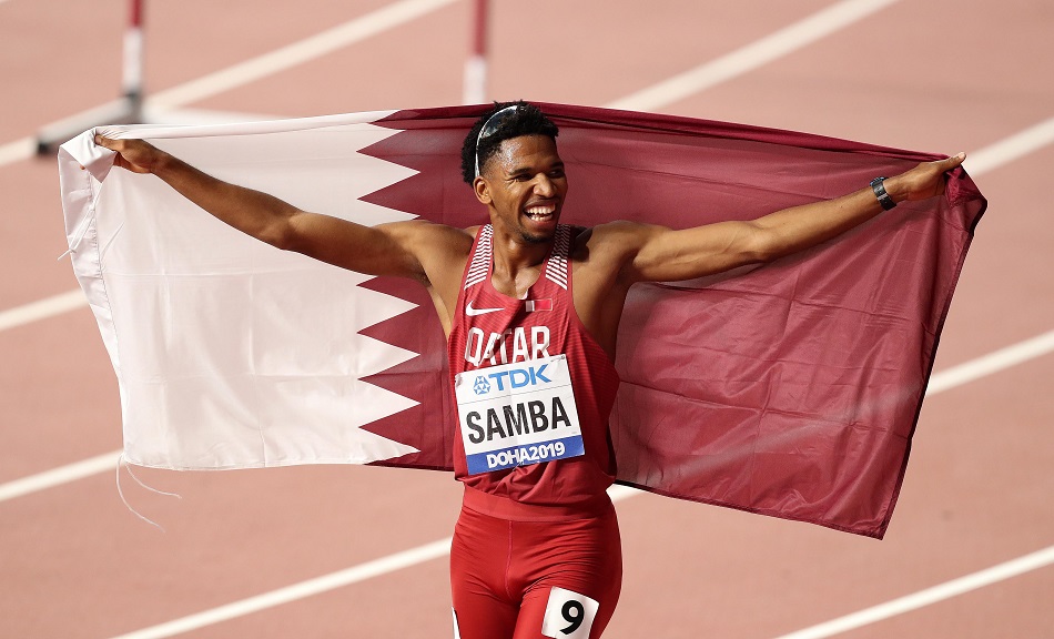 البطل القطري عبدالرحمن صامبا