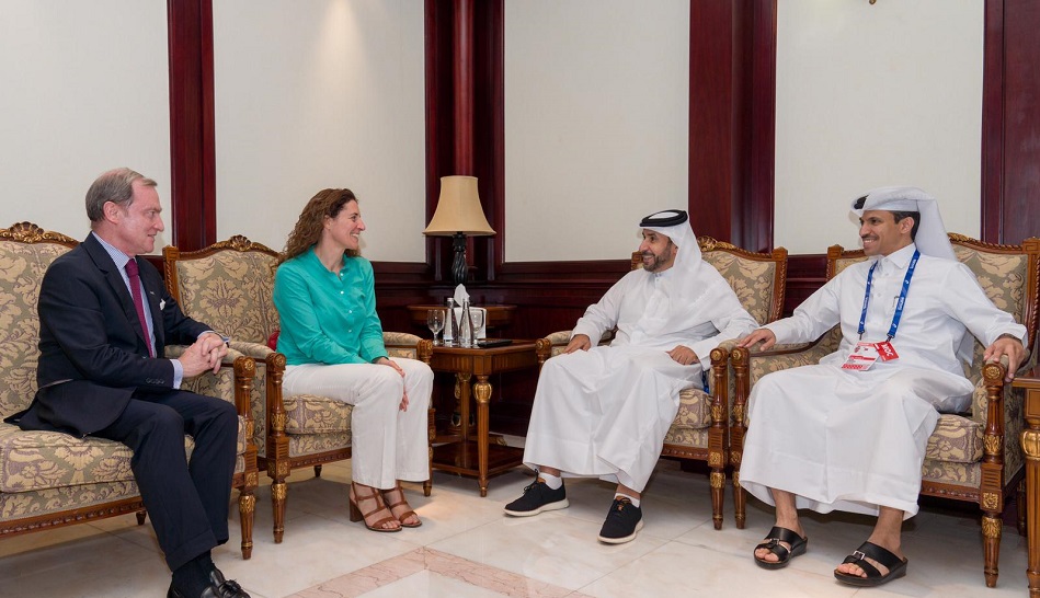 Dr. Thani Al Kuwari meets French Ambassador for Sport
