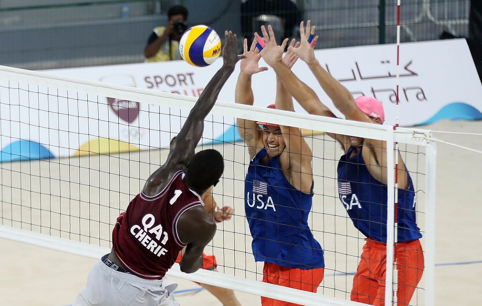 Qatar beach volleyball Team