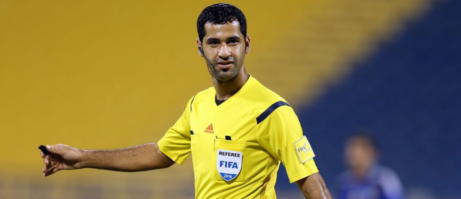 Qatari referee Abdul Rahman Al Jassim