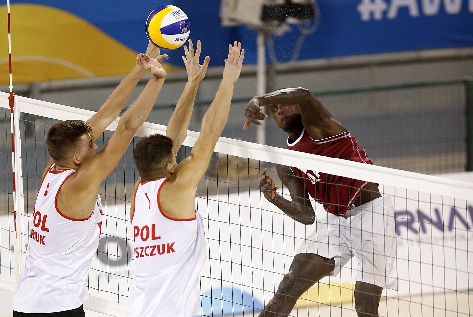Qatar qualify to beach volleyball final