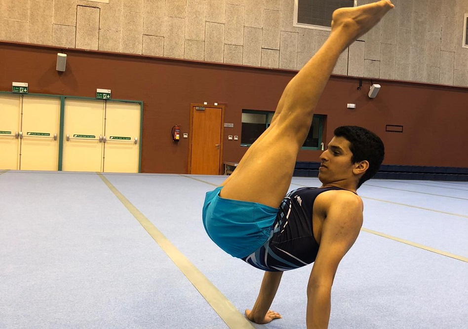 Qatar's Youth artistic gymnastic team star, Rakan Al Harith