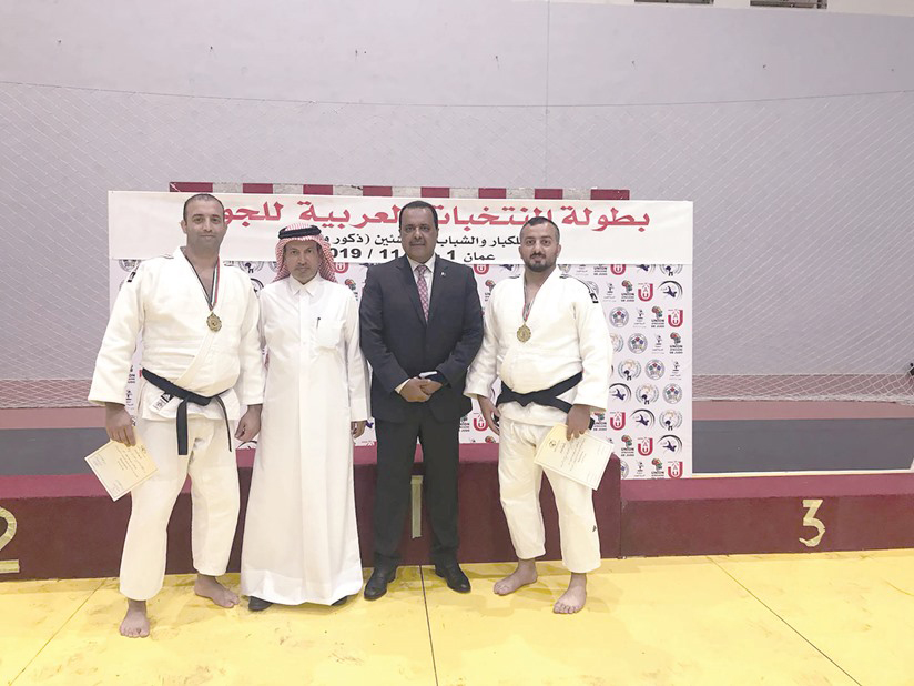 Qatar team win two gold medals at Arab Judo Championship
