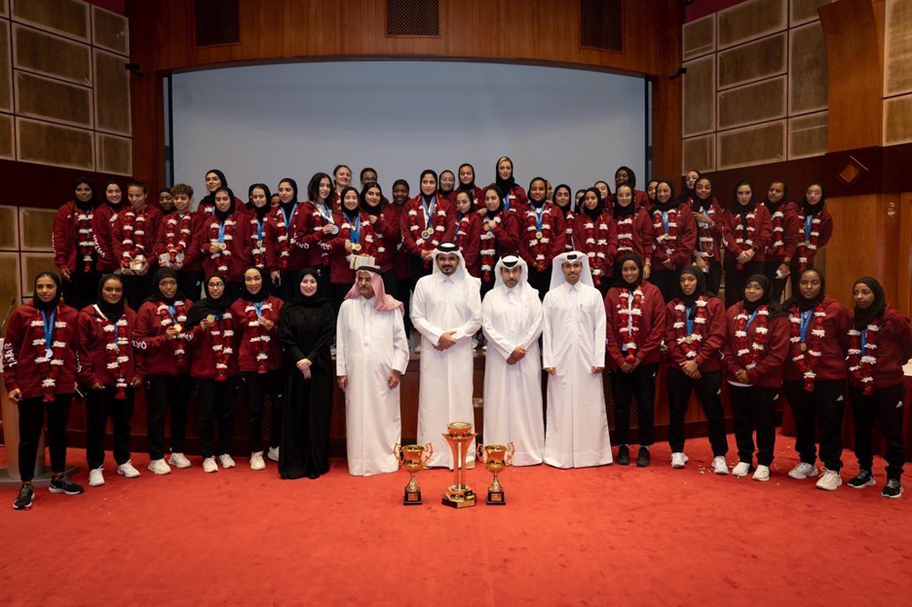 Sheikh Joaan Honors Team Qatar Athletes