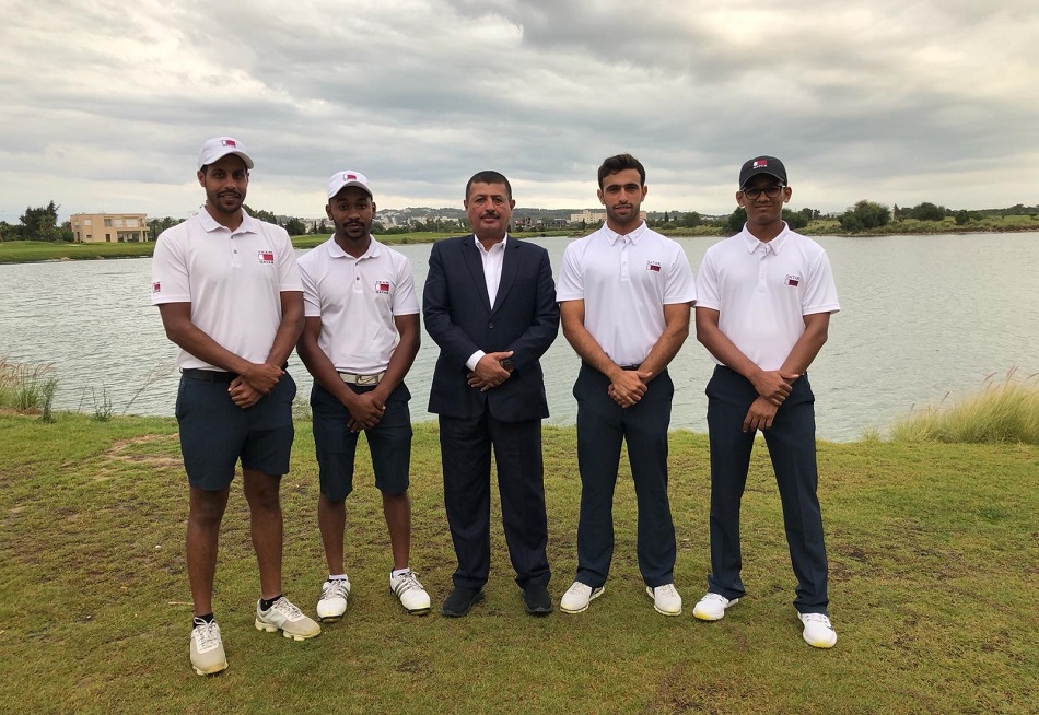 Qatar's golf team