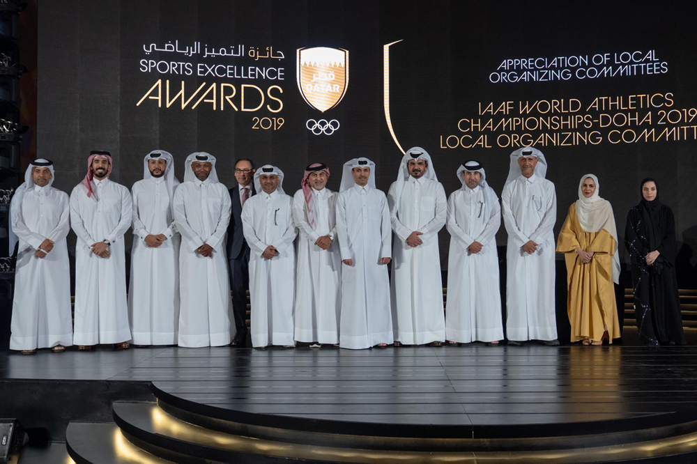 اللجنة الأولمبية القطرية تقيم حفل يوم التميز الرياضي