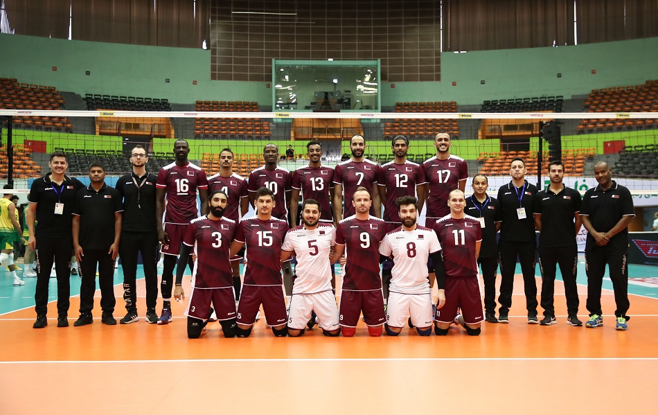 Qatar's national volleyball Team