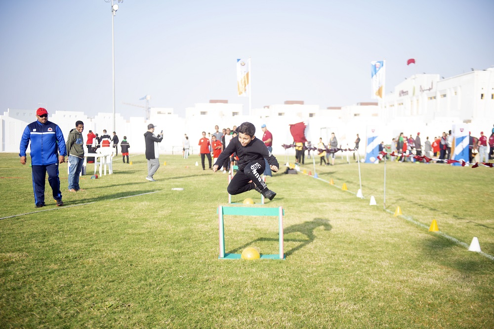 اللجنة الأولمبية القطرية تحتفل باليوم الرياضي للدولة في "براحة مشيرب"