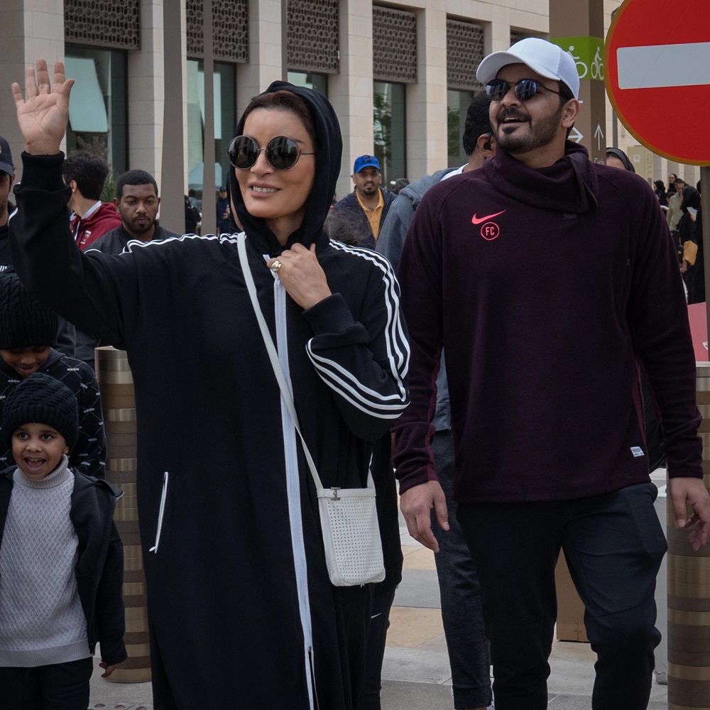 HH Sheikha Moza Joins Qatar Foundation's National Sport Day Activities