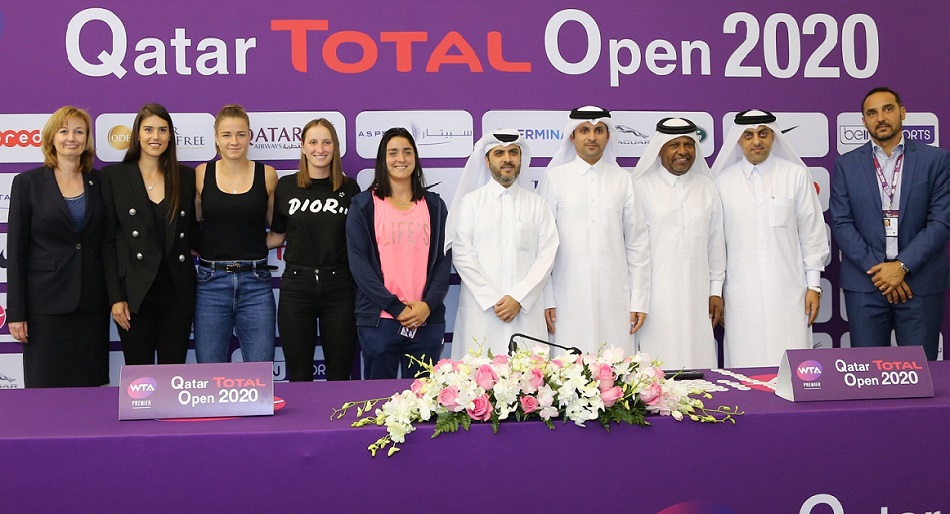 قرعة بطولة قطر توتال المفتوحة للتنس للسيدات