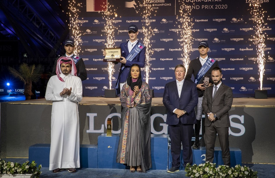 HH Sheikha Moza Honors Winner  