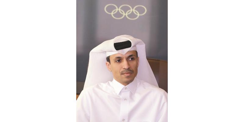 Qatar Olympic Committee Secretary-General Jassim Rashid al-Buenain.