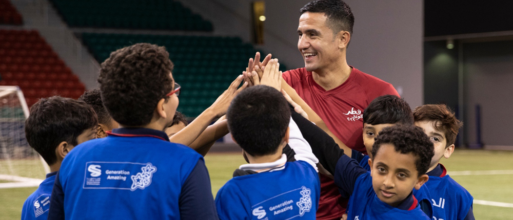 Australia football legend Tim Cahill