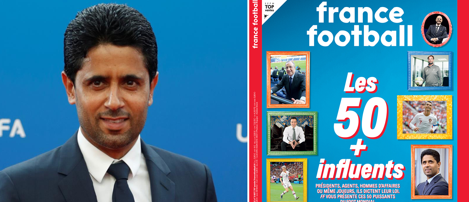 Nasser Al-Khelaifi most powerful man in football