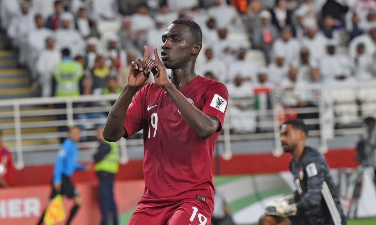 Qatar forward Almoez Ali scored nine goals in last year's Asian Cup