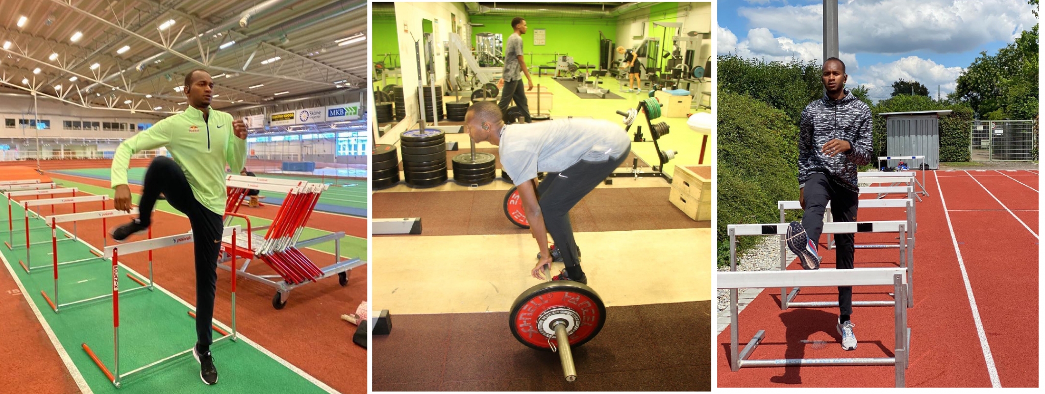 Barshim began a preparatory training camp