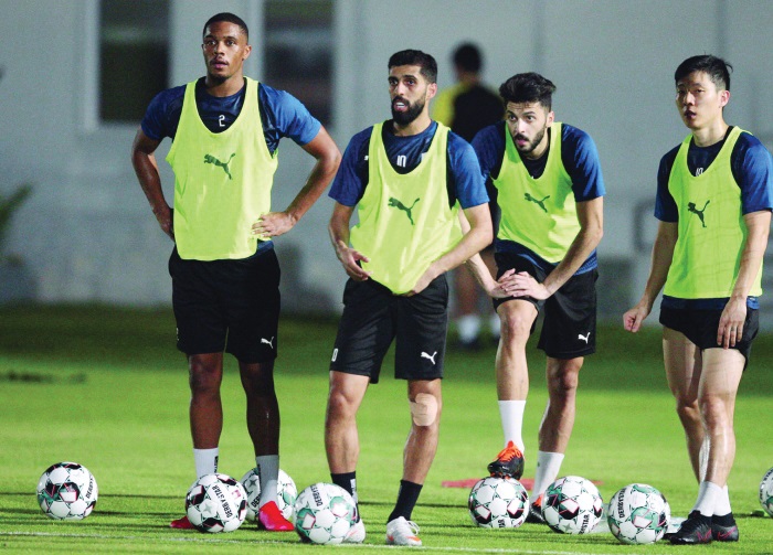 Al Sadd training session 