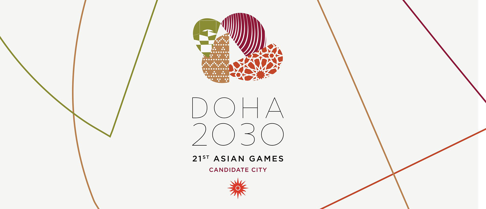 Doha 2030 Asian Games Logo