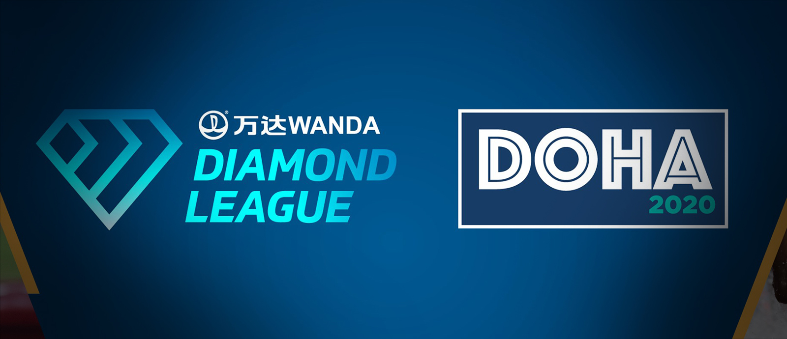  The Wanda Diamond League meeting in Doha Logo