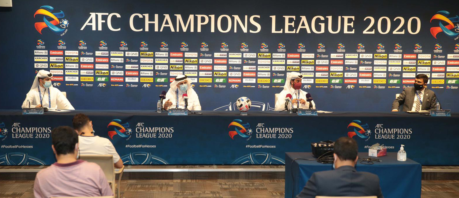 جانب من المؤتمر الصحفي