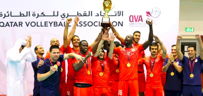 تتويج العربي بلقب البطولة الوطنية للكرة الطائرة