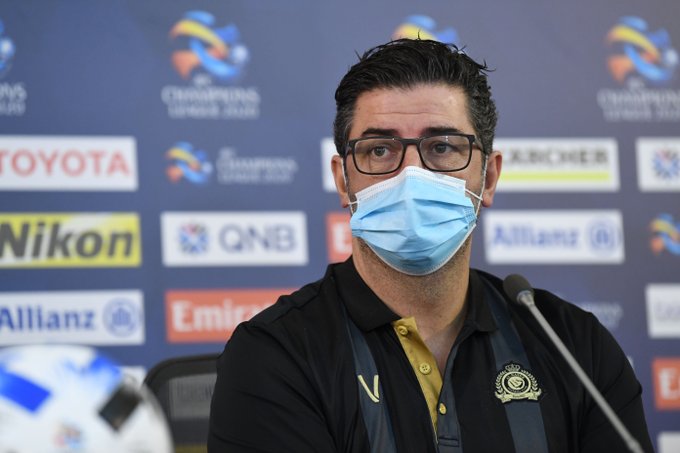 روي فيتوريا خلال المؤتمر الصحفي